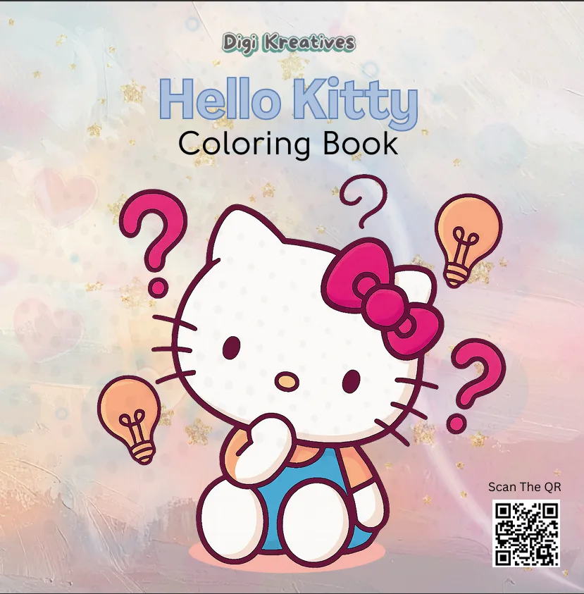 Hello Kitty Coloring Pages