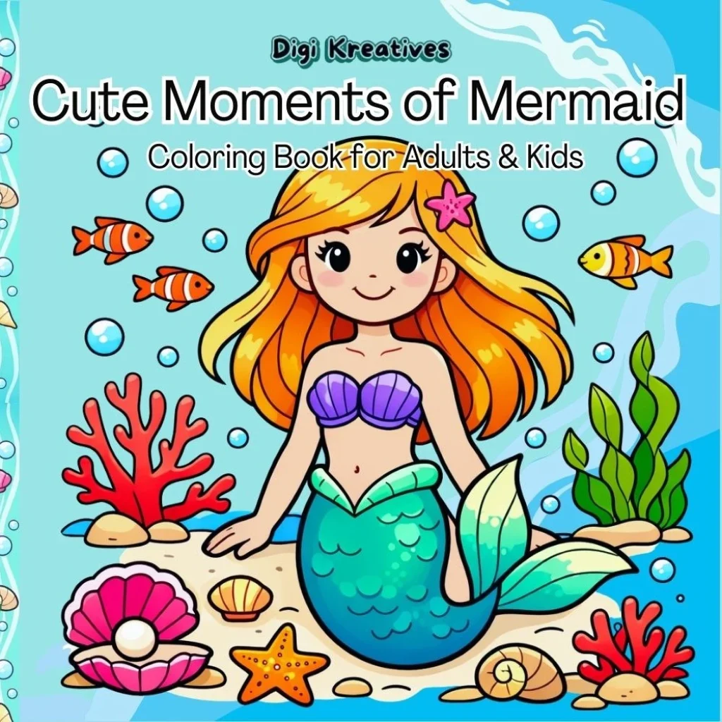 Mermaid Coloring Pages